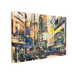 Tablou Canvas Abstract Art of Cityscape