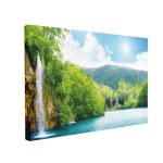 Tablou Canvas Sunlight Waterfalls