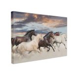 Tablou Canvas Five Horse Run